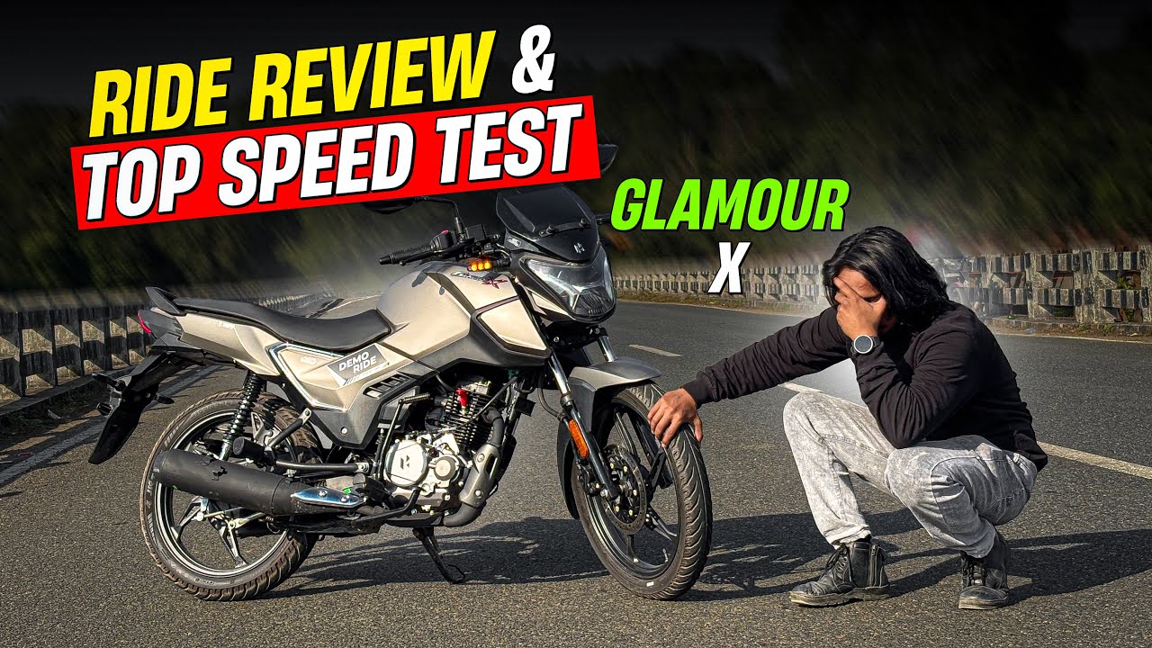 World’s First 125cc with Cruise Control! Glamour X Full Ride Review & Top Speed Test  #glamour 