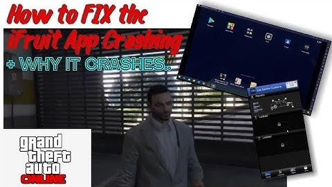 IT WORKED! GTA 5 Online How to FIX the iFruit App Crashing on your Android!