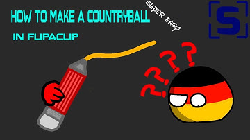 How to make a countryball in FlipaClip in (2022)
