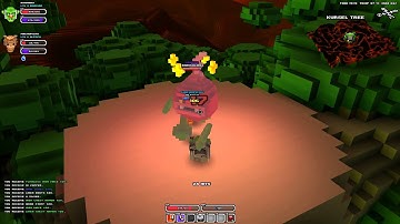 Cube World - Exploring Lava Biome + Mini Boss Fight!