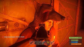 Kentish Zombie plays: Rust (Quick look at wolf headress)