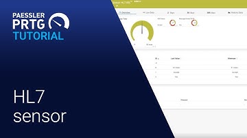 PRTG Tutorial - How to Set Up HL7 Sensors in PRTG
