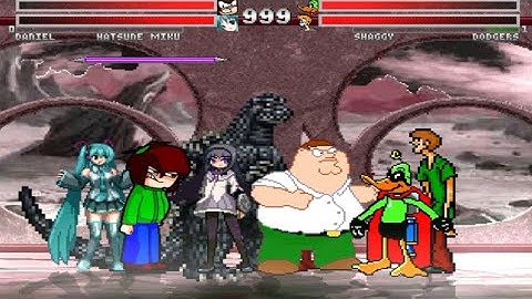 Team Daniel VS Team Duck Dodgers MUGEN ¡¡battle¡¡ Request