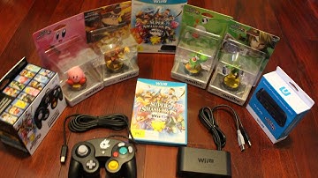 Unboxing Super Smash Bros Wii U + Gamecube Adaptor ft. Gamecube Control Australian Release