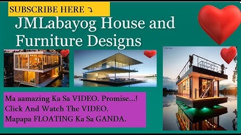 Amazing trending floating house design ideas