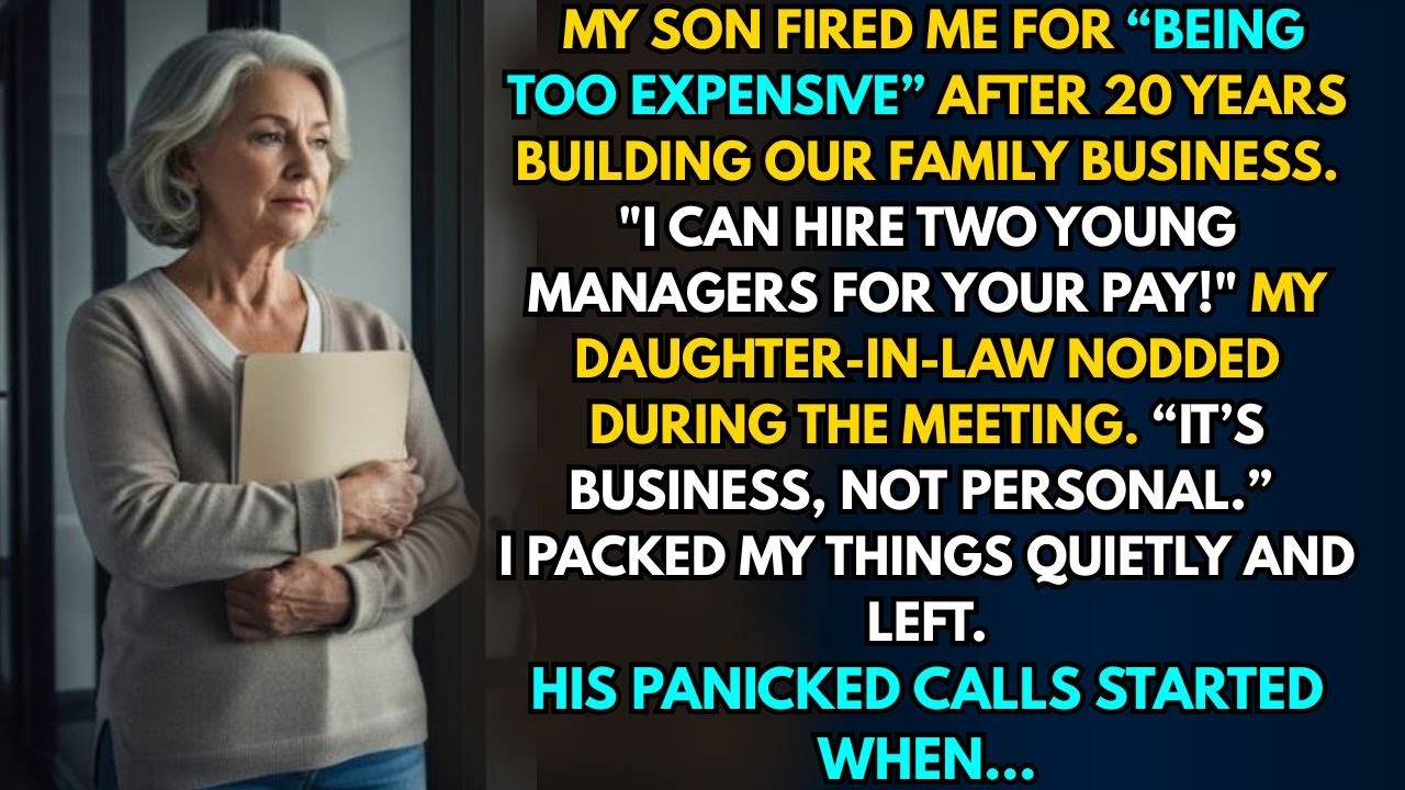 My Son FIRED ME For 'Being Too Expensive' After 20 Years of Building It; His Panicked Calls...”