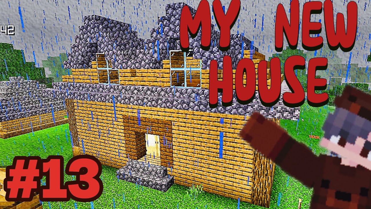 Building my new house in /Minecraft/ #ep 13 - YouTube
