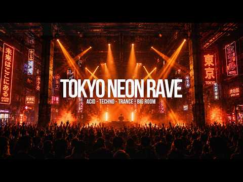 Tokyo Neon Rave | Techno & Big Room EDM Mix 2026