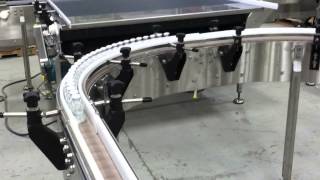 Glass Vial Pharma Accumulation Application by Multi-Conveyor