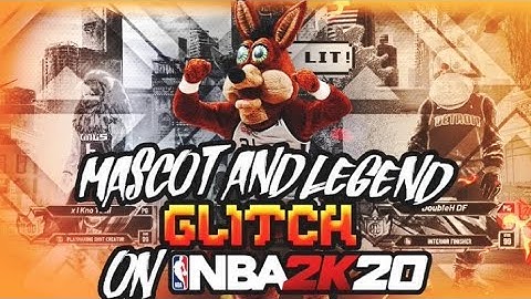 MASCOT GLITCH LOGO GLITCH NBA 2K20! EVENT GLITCH NBA 2K20 AFTER PATCH! HOW TO DO MASCOT GLITCH 2K20!