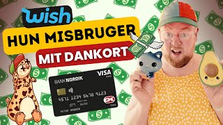 Hun får MIT Dankort til at købe LORT på Wish! 😭