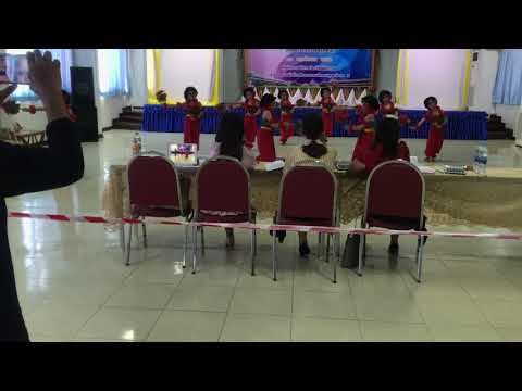 ระบำนางกอย โรงเรียนพระวิสุทธิวงส์ ศิลปหัตถกรรมนักเรียนครั้งที่69