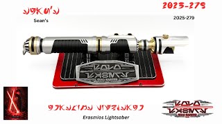 Sean s KR Sabers Erasmios Neopixel Lightsaber with Proffie