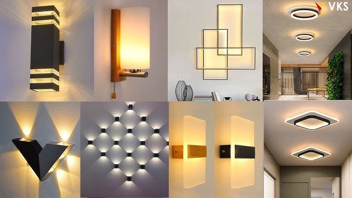 Modern LED Wall Lights Home Decor | LED Lights | Living Room LED Lamps - YouTube