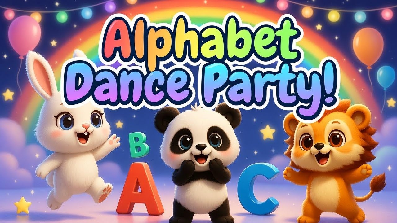 Alphabet Dance Party 🎶 ABC Phonics Song with Cute Animals | MiniMelody Kids