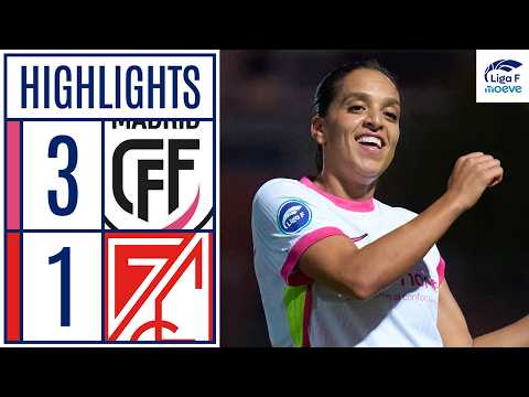 MADRID CFF 3 - 1 GRANADA | RESUMEN LIGA F MOEVE