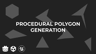 Procedural Generation of 2D Polygons in Godot, Unity or Unreal Engine Profile