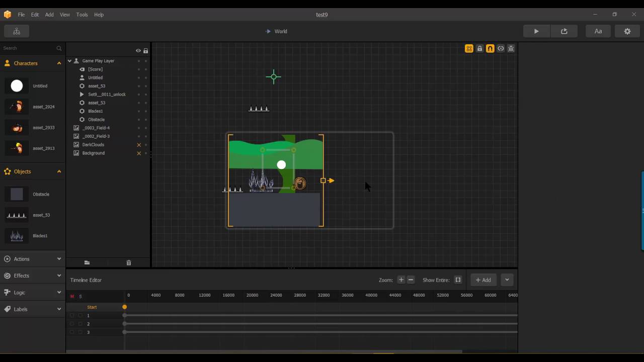 BuildBox - Using Timeline in Scene Editor - YouTube