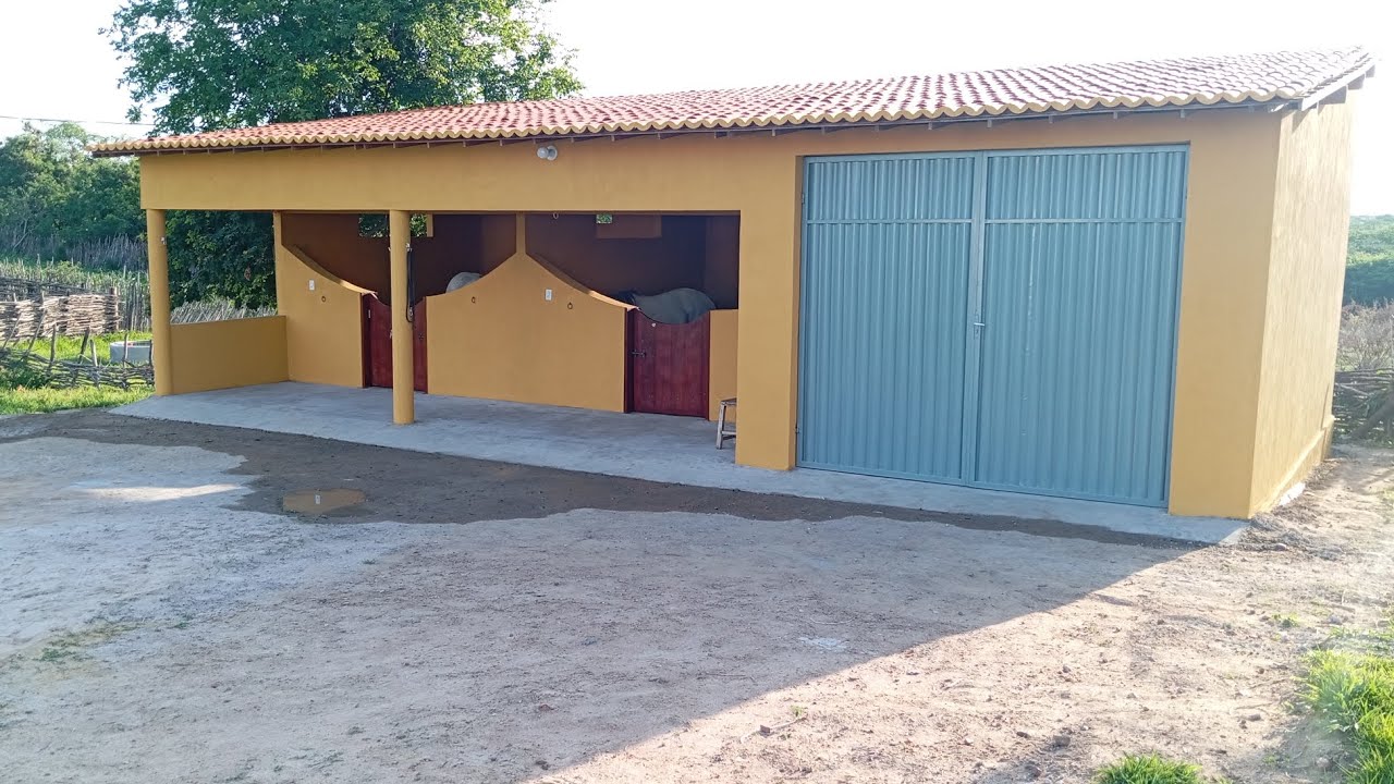 MAIS UM SONHO REALIZADO Baias para nossas éguas de Vaquejada finalizada.🐎🐎🙏