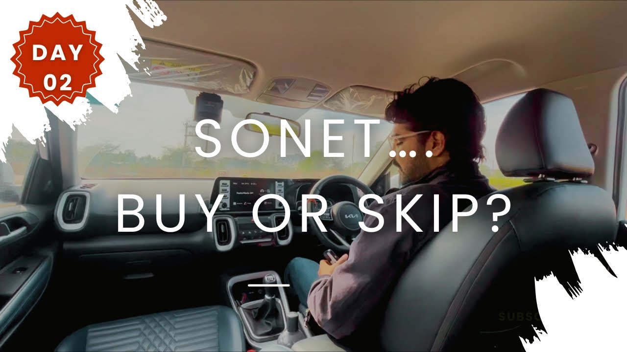 Day 2 With Kia Sonet 😍 | Comfort, Power & Reality Check 