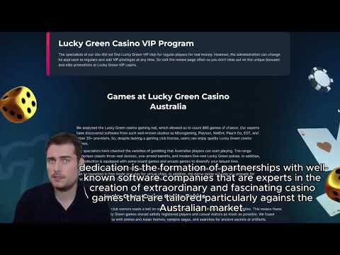 lucky green casino login