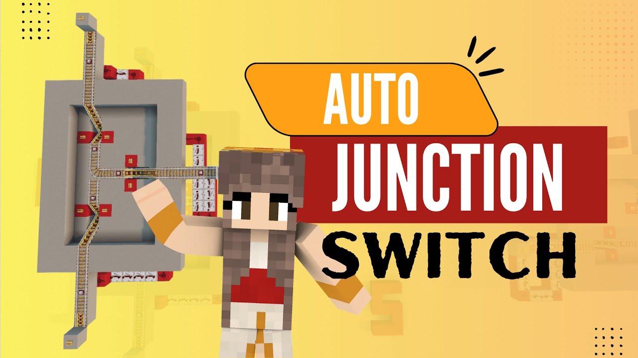 Automatic Minecraft Rail Junction Switch for Bedrock and Java Edition ...