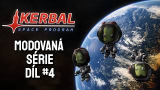 🔴[Epizoda 4] Těžce modovaný Kerbal Space. Dnes letíme na DUNU (Mars)| !kerbal