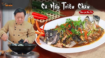 Công thức cho món Cá hấp ngon - Cá Hấp Triều Châu | Teochew Steamed Fish (Engsub)
