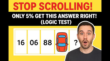 STOP SCROLLING! Only 5% Get This Answer Right! (Logic Test)