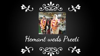 Hemant Preeti Marriage Weddingchrist The King Church, Sahnewal