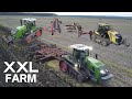  xxl farming  3 chenillards  tractor in mud  2023