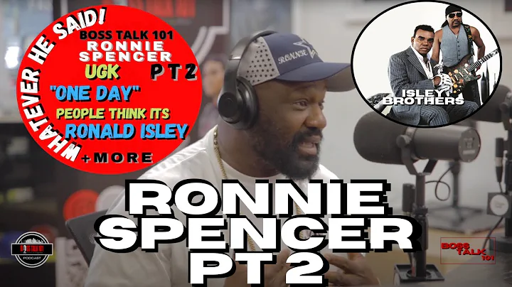 Ronnie Spencer "One Day" with UGK Everybody think'...