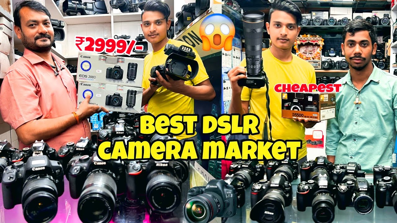 Delhi Camera Market Second Hand Camera Box Category केवल ₹3000/ से