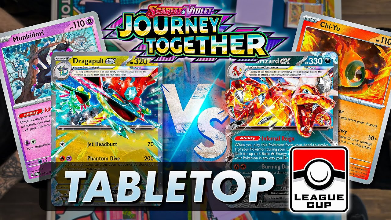Dragapult ex vs Charizard ex (Finals)【Journey Together】League Cup | Tabletop