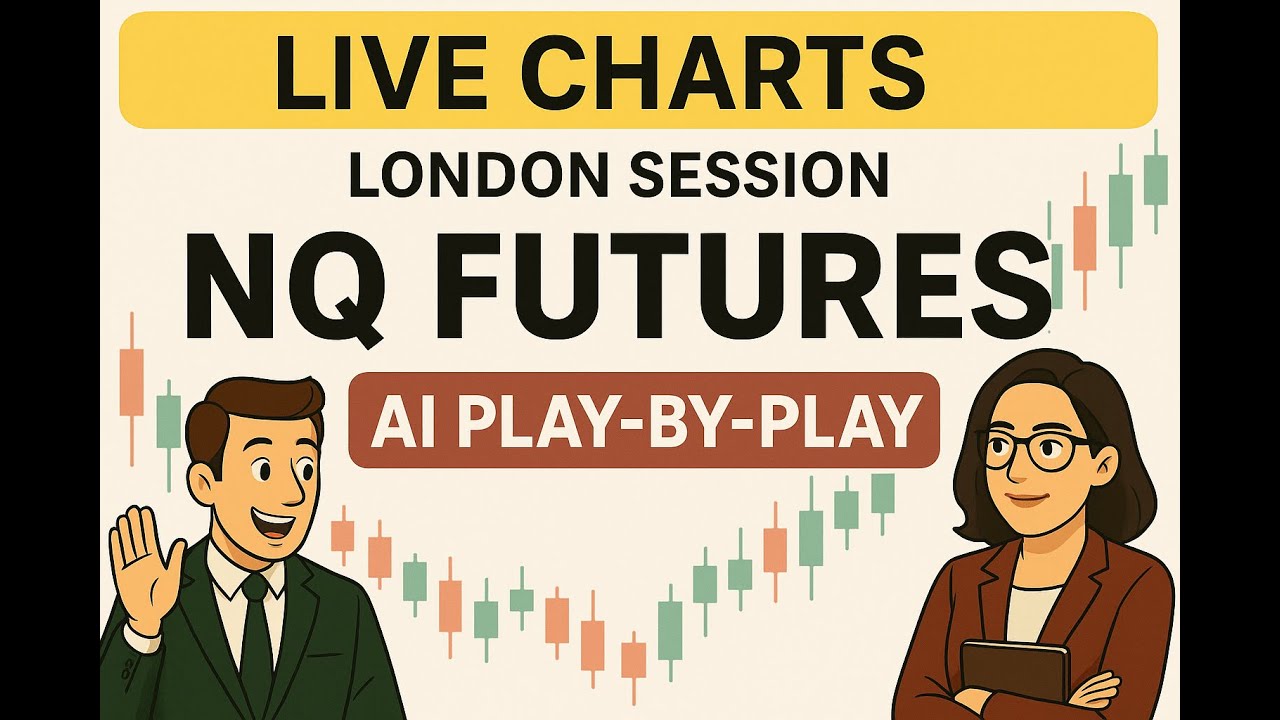 London Session: NQ Futures Trading Live | Nasdaq 100 | Live AI Chart Commentary (01-26-26)