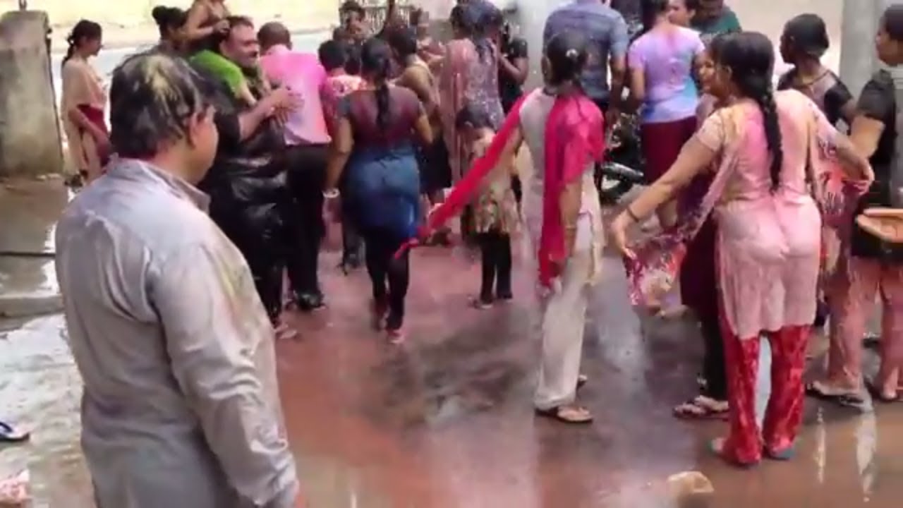 Holi in Bihar and UP / Hot Holi Celebration Video YouTube