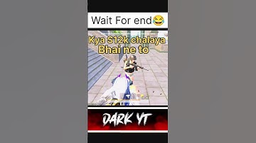 Bhai ne to gajab hi S12k chalaya😂 || DBS vs S12k🤯 || #bgmi #gaming #ytshorts #shorts #pubgmobile