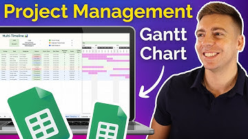 Google Sheets Gantt Chart for Project Management (Timeline View)