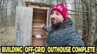 I Built A Real Off-Grid Outhouse On My Property Powered By The Jackery 1000 V2