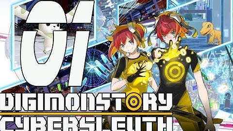 Digimon Story Cyber Sleuth - Gameplay Walkthrough Part 1 - Eng (PS4, VITA) No Commentary