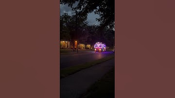 Ice-cream truck in USA