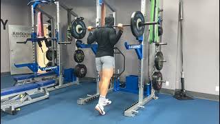 Split Stance Pin Squat