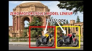 Zero Motorcycles Model Lineup First Look