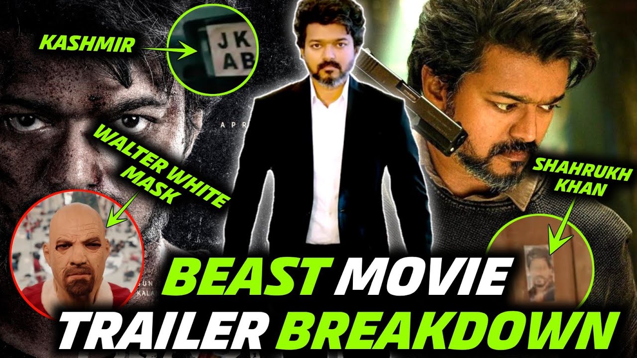Beast Trailer Breakdown | Thalapathy Vijay | Nelson | Pooja Hegde