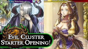 Evil Cluster Starter Deck Unboxing and Showdown : Force of Will (TCG)