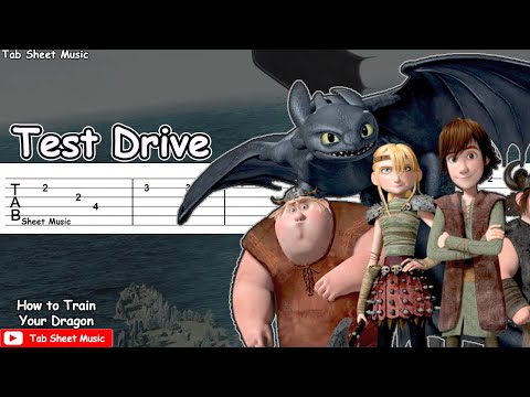 Test Drive - How To Train Your Dragon Guitar Tutorial