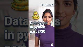 Python for Data Science 🐍 | Variables & Data Types | Part 2/30 #shorts  #python #programming
