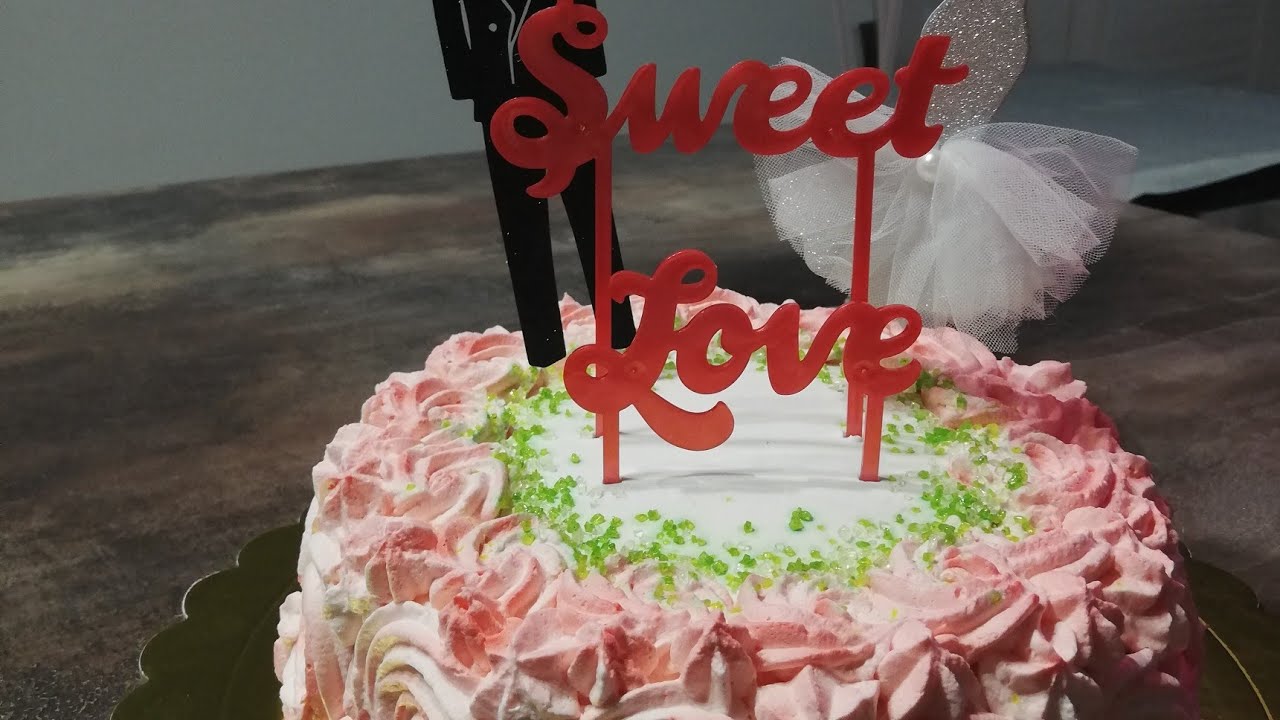 TORTA PER ANNIVERSARIO MATRIMONIO 💖 CASALINGA - con CREMA AL LATTE CONDENSATO