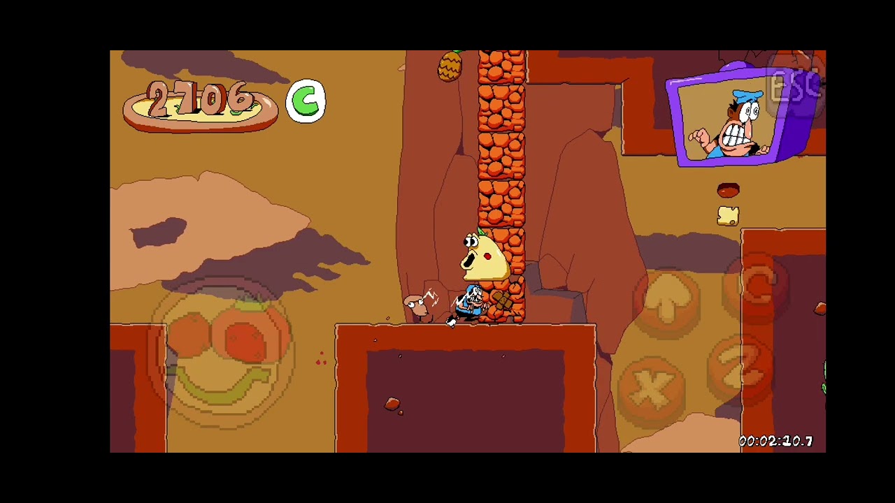 Glitch en Pizza Tower
