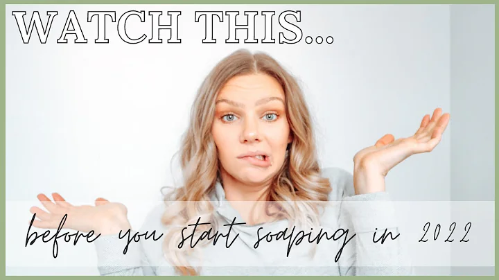SOAP BUSINESS TIPS | watch this before starting in 2022